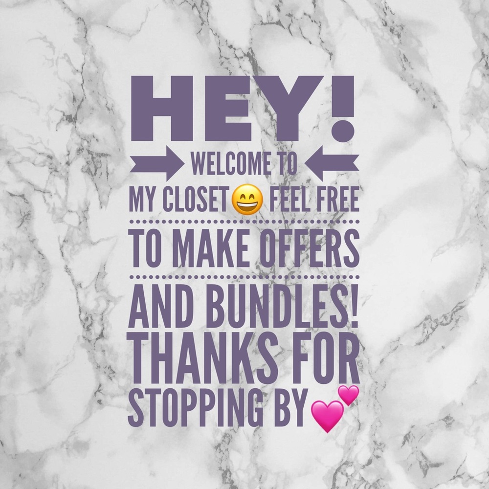 Welcome to my closet!